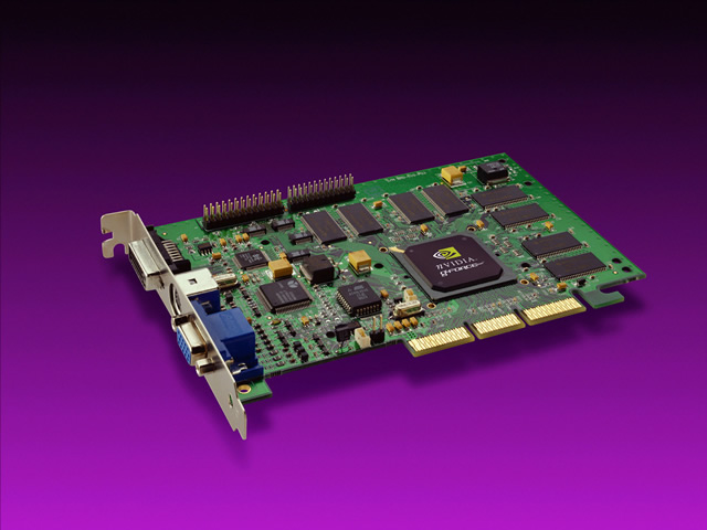 NVIDIA GeForce 256을 탑재한 그래픽 카드