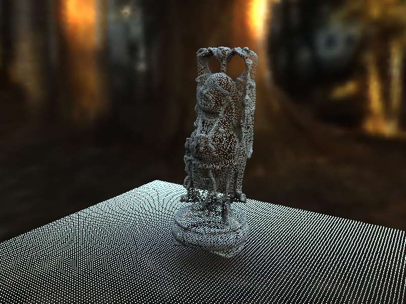 다 폴리곤으로 분할하면 할수록 버텍스 단위의 셰이딩(Shading)의 결과가 고품위가 되지만, 그만큼, 지오메트리 부하는 증가한다